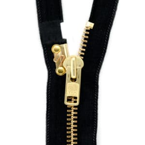 Top Open Zipper